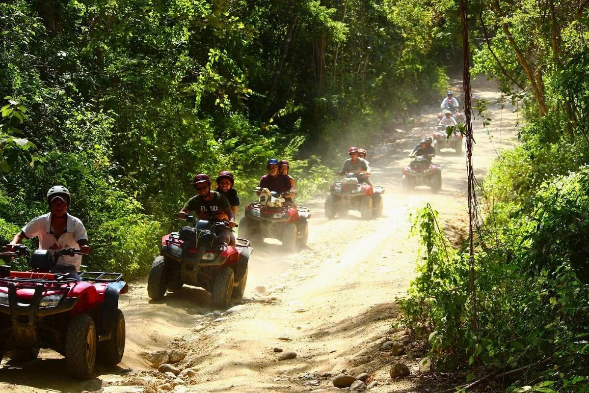 ATV Jungle and River Tour